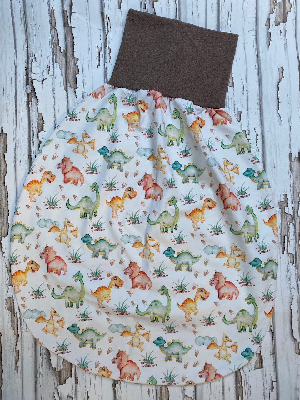 Sommer-Schlafsack aus Jersey *Dinos*