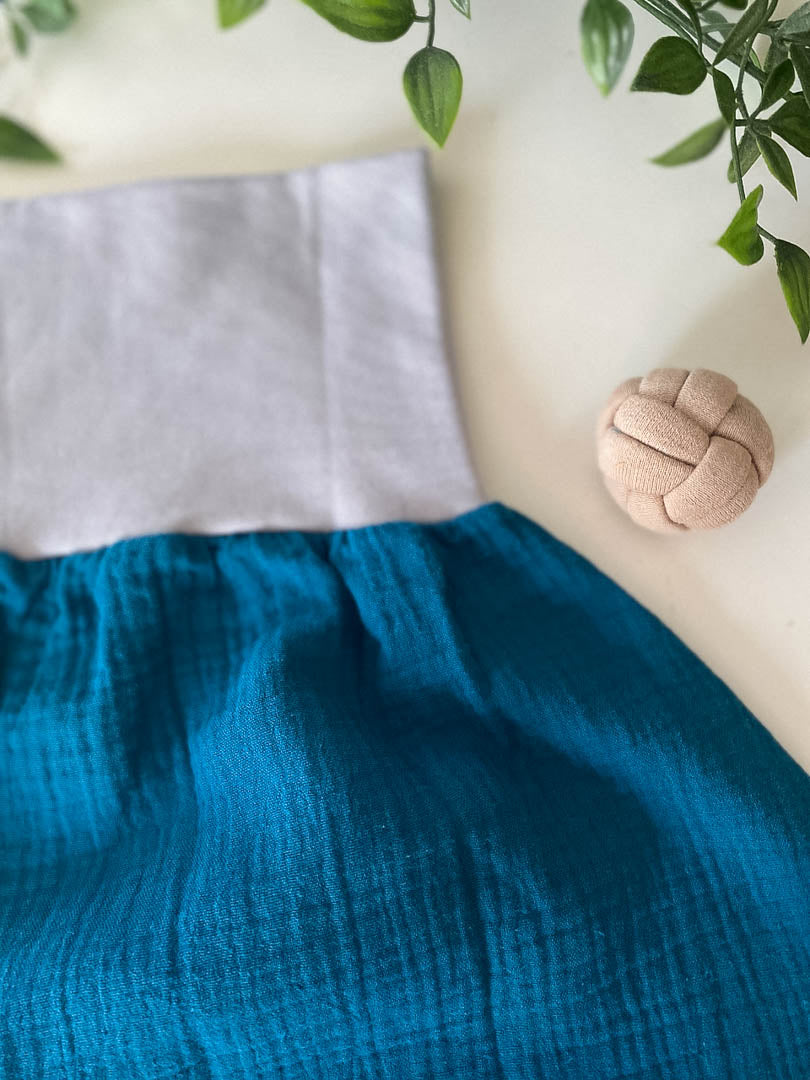 Sommer-Schlafsack aus Musselin *petrol*