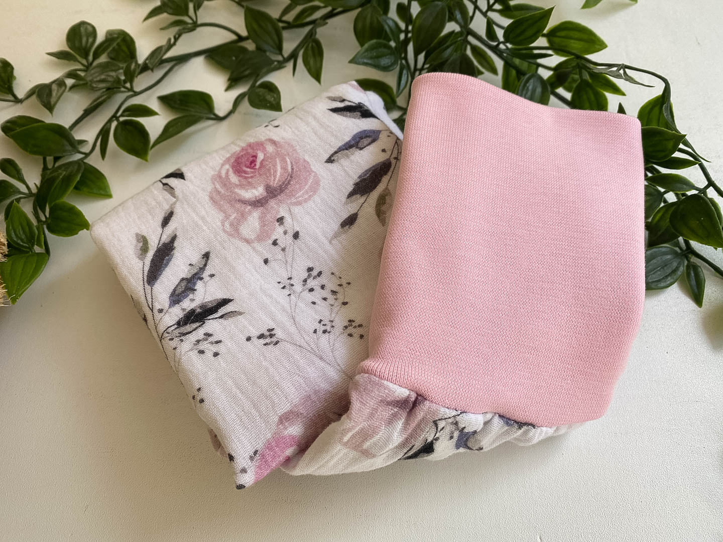 Sommer-Schlafsack aus Musselin *rose Rosen*