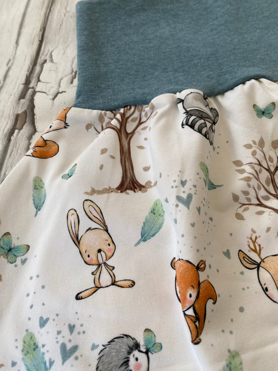 Sommer-Schlafsack aus Jersey *Waldkinder*
