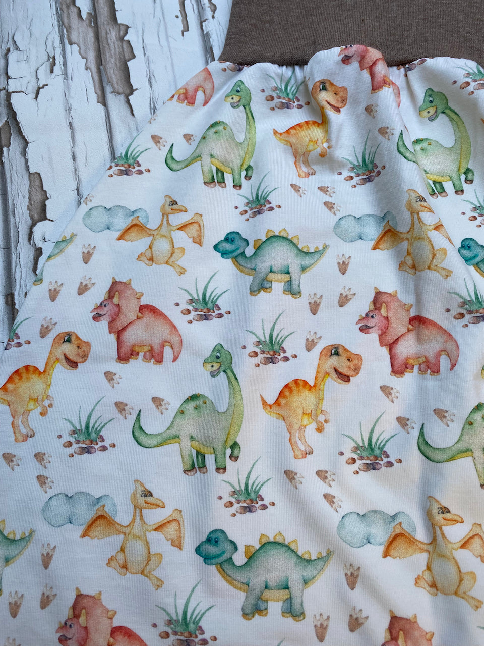 Sommer-Schlafsack aus Jersey *Dinos*