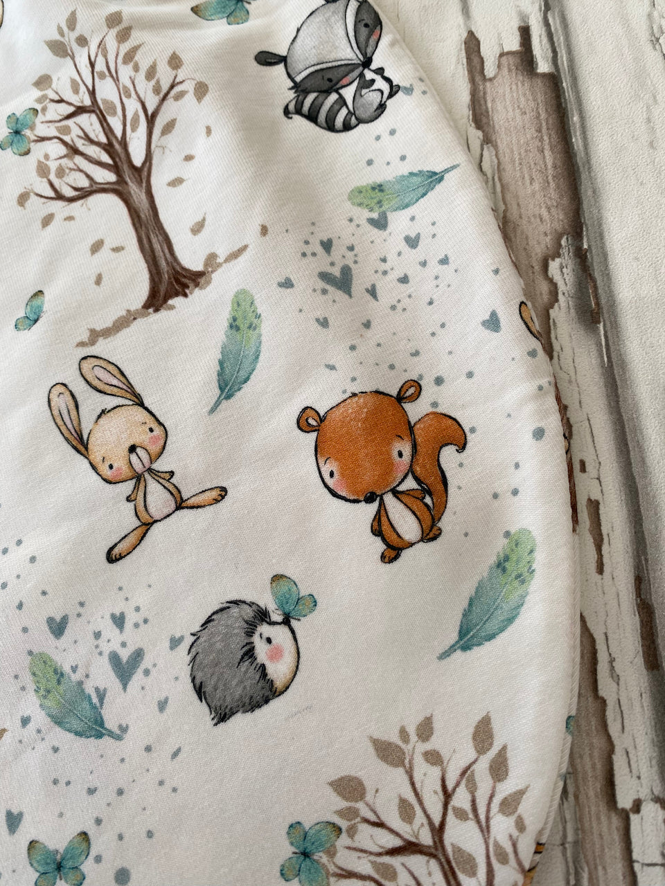 Sommer-Schlafsack aus Jersey *Waldkinder*
