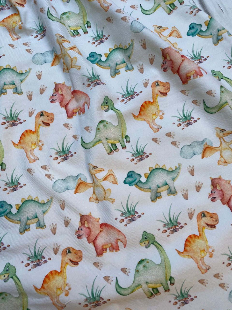 Sommer-Schlafsack aus Jersey *Dinos*