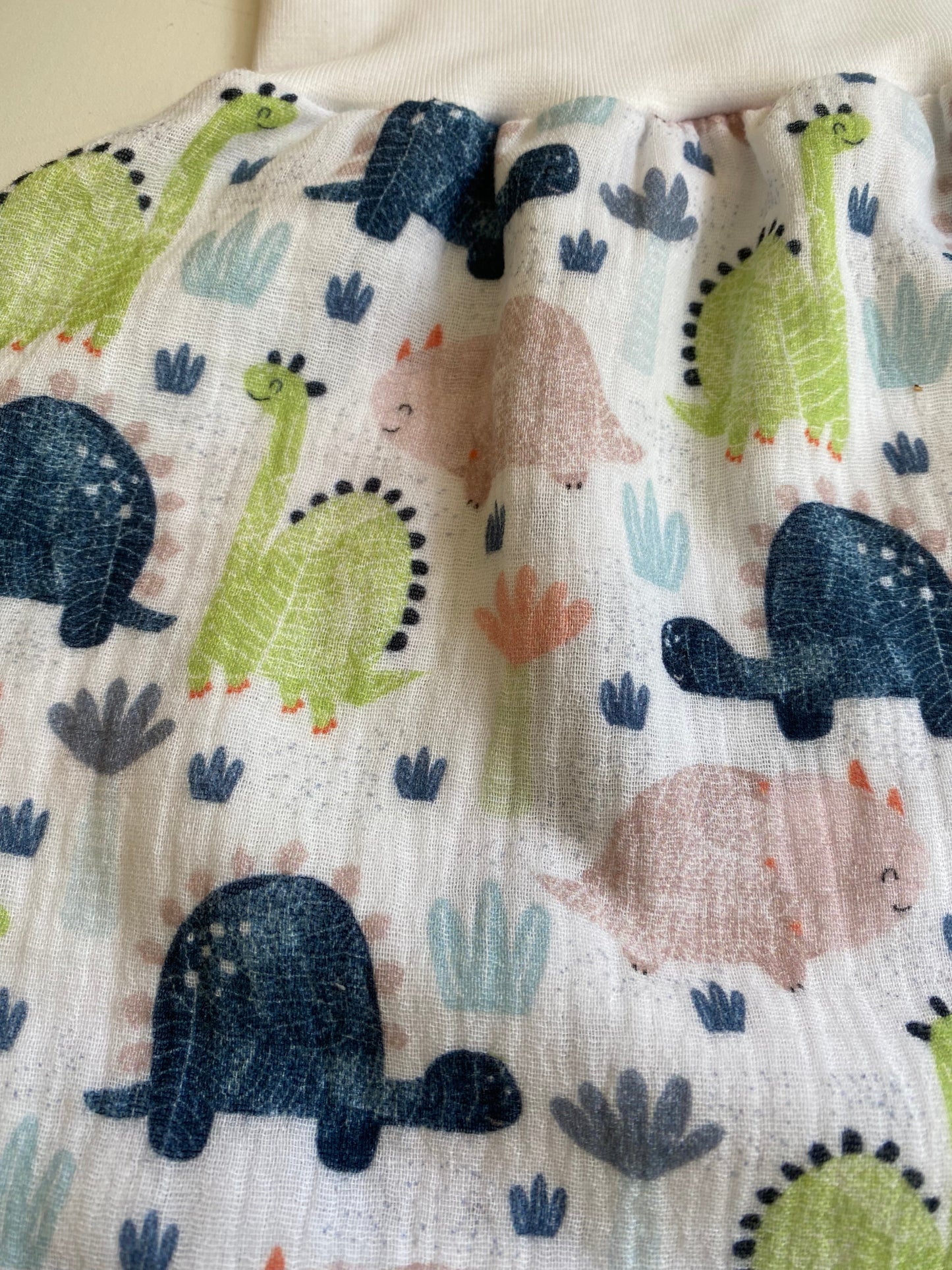 Sommer-Schlafsack aus Musselin *Dino*