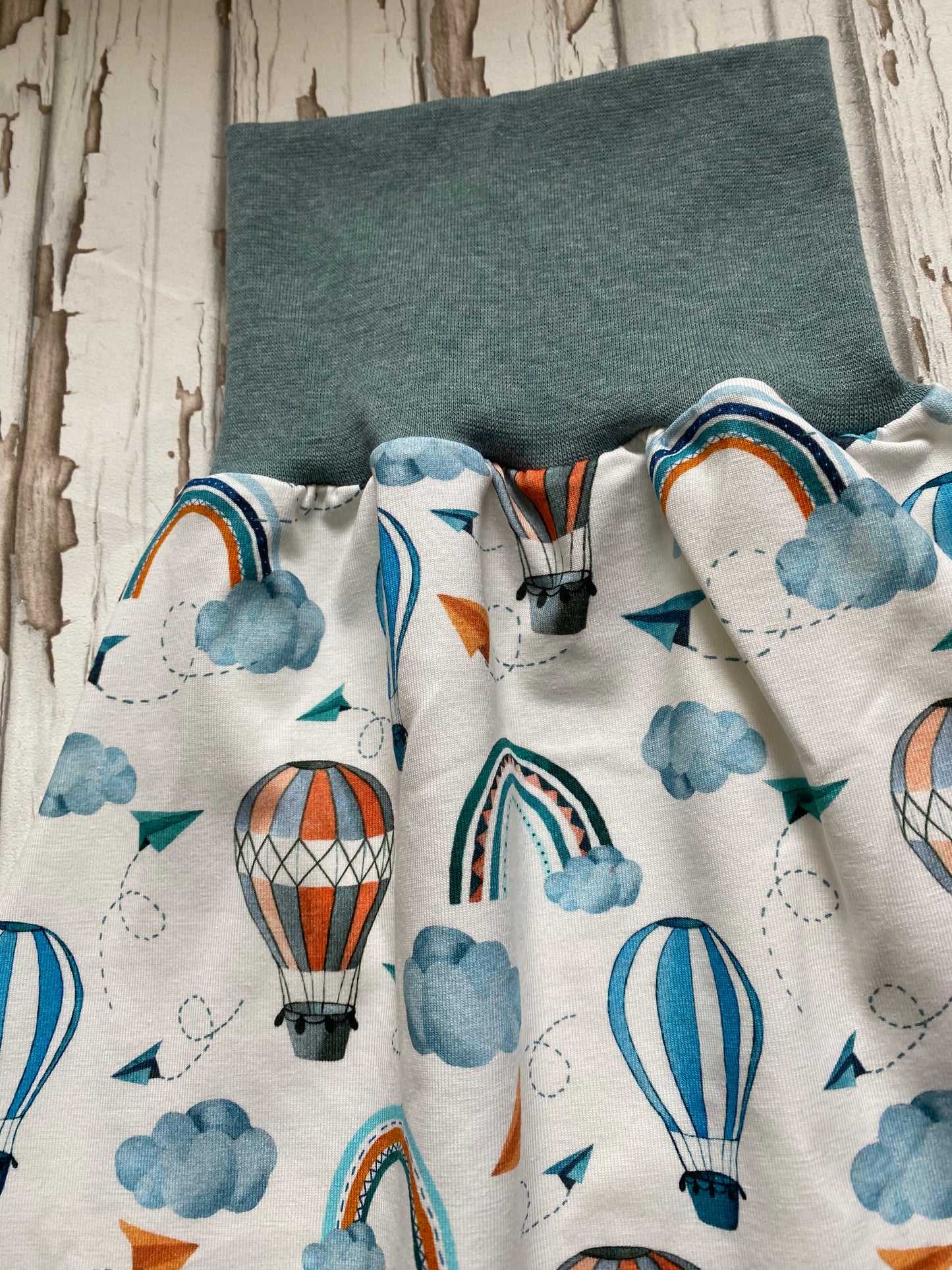 Sommer-Schlafsack aus Jersey *Heissluftballons*