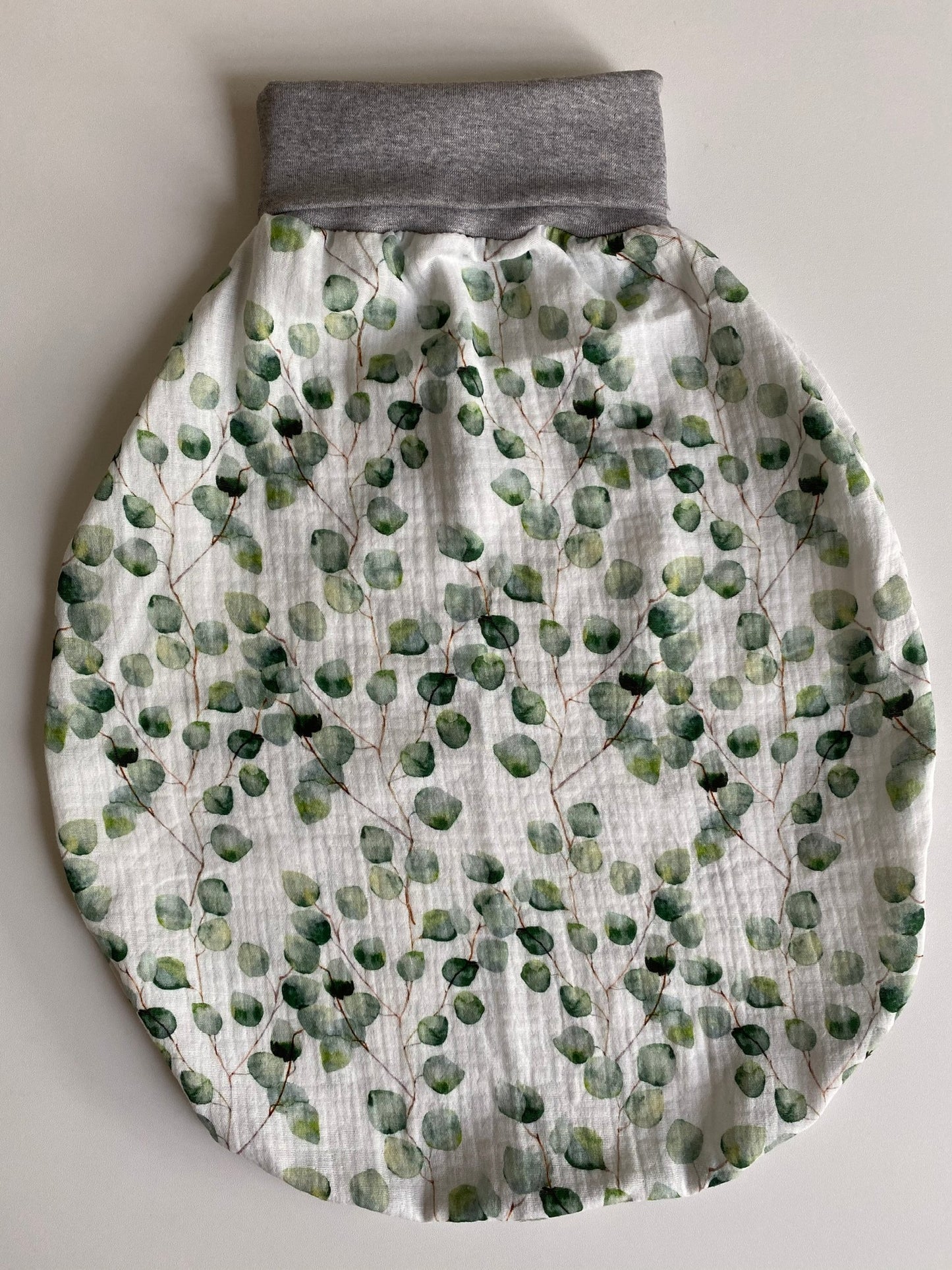 Sommer-Schlafsack aus Musselin *Eukalyptus*
