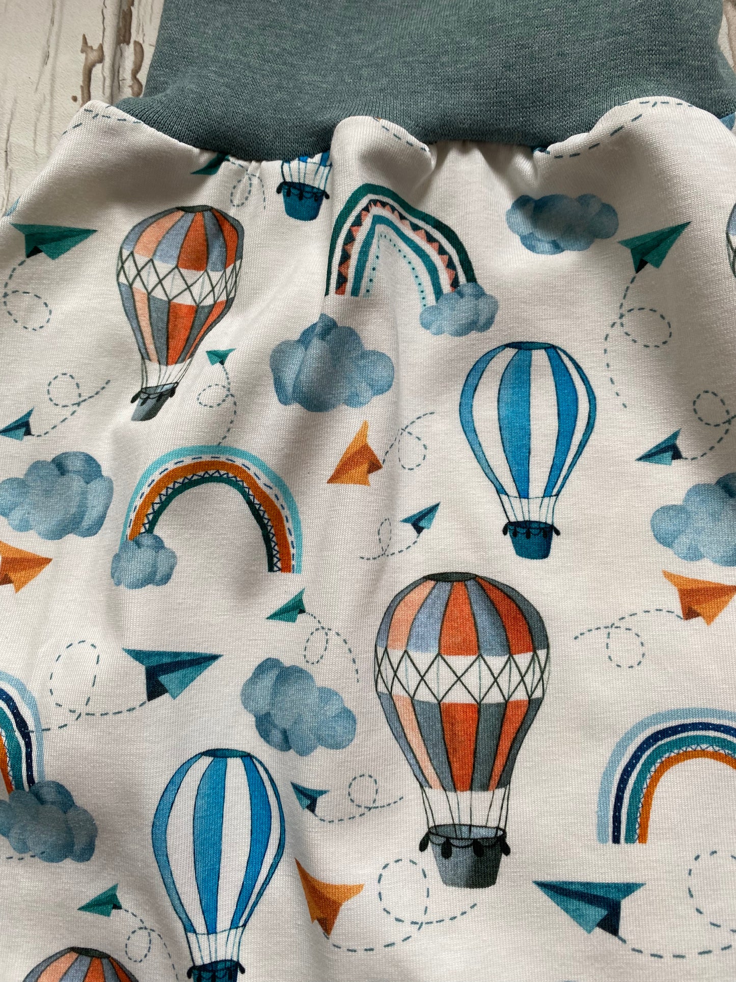 Sommer-Schlafsack aus Jersey *Heissluftballons*