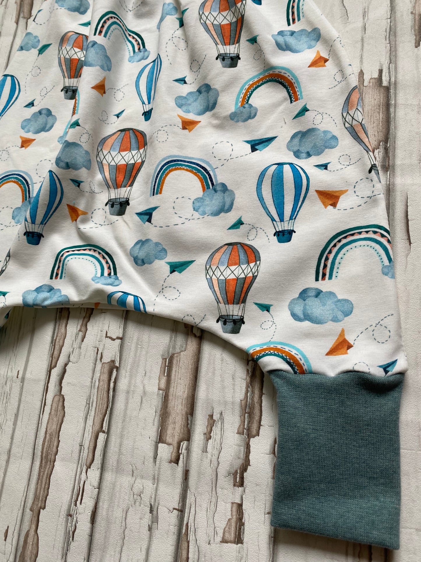 Sommer-Schlafsack aus Jersey *Heissluftballons*