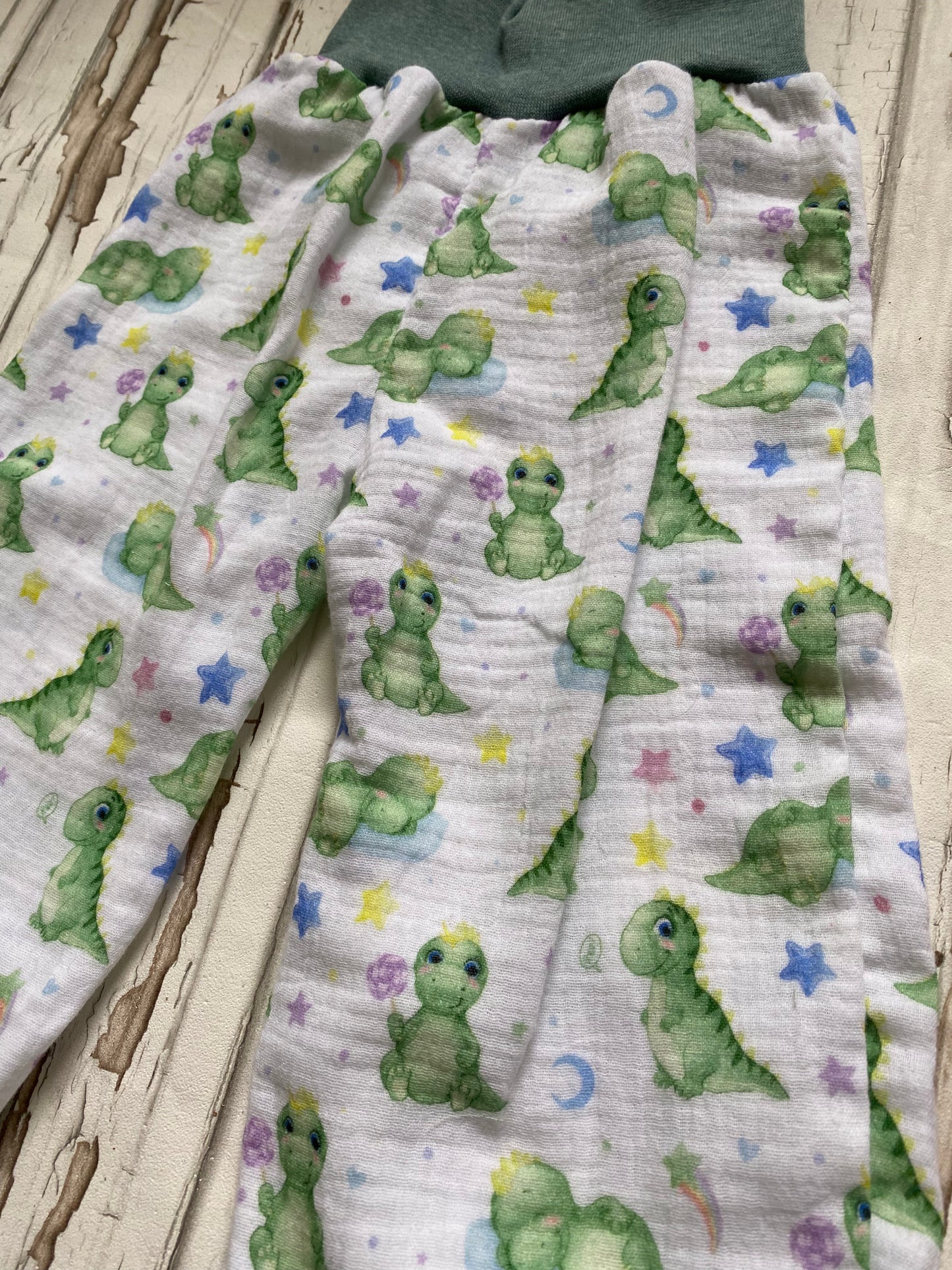 Musselin Sommerhose *Dinobabys