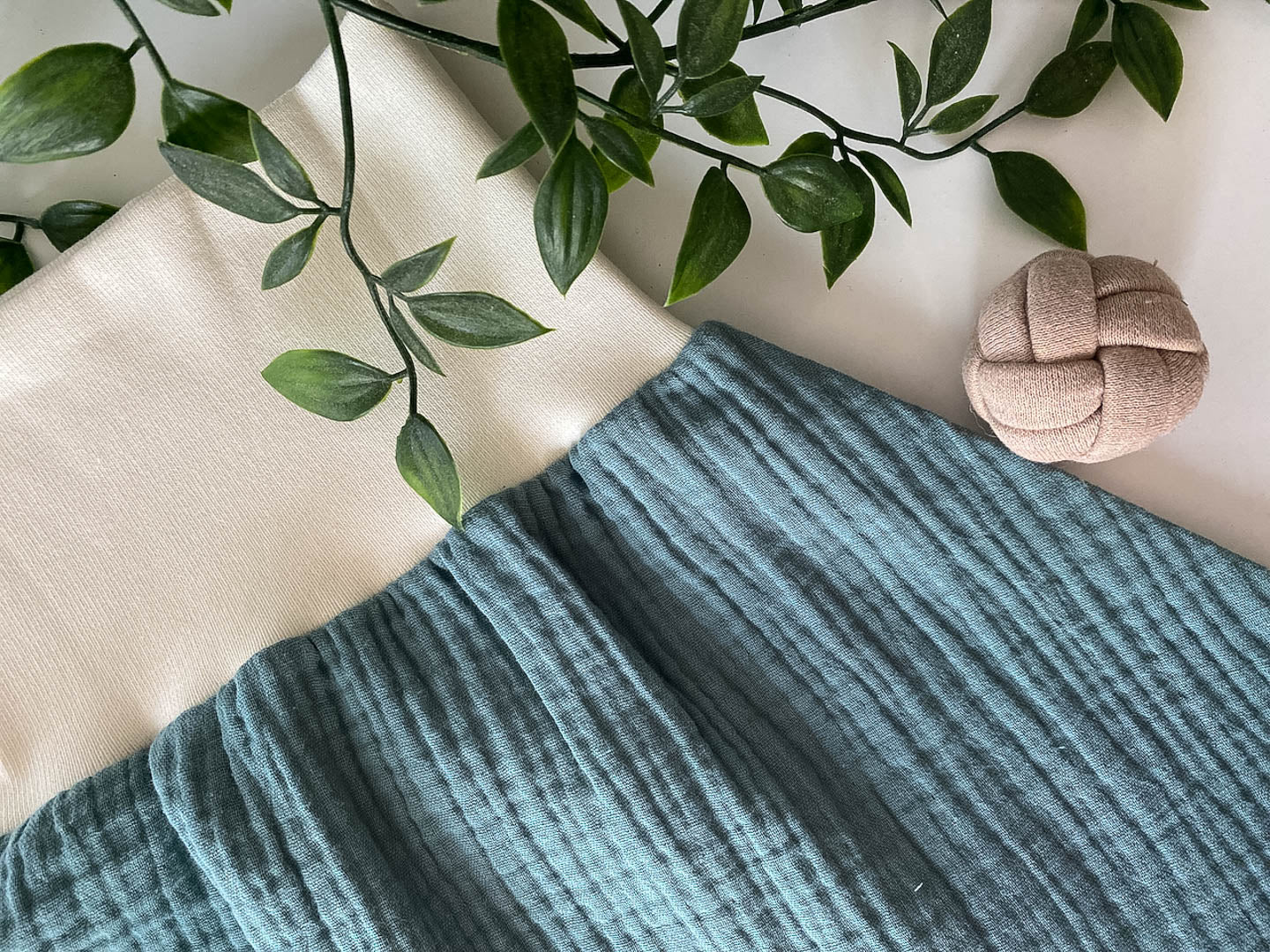 Sommer-Schlafsack aus Musselin *altmint*
