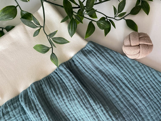 Sommer-Schlafsack aus Musselin *altmint*