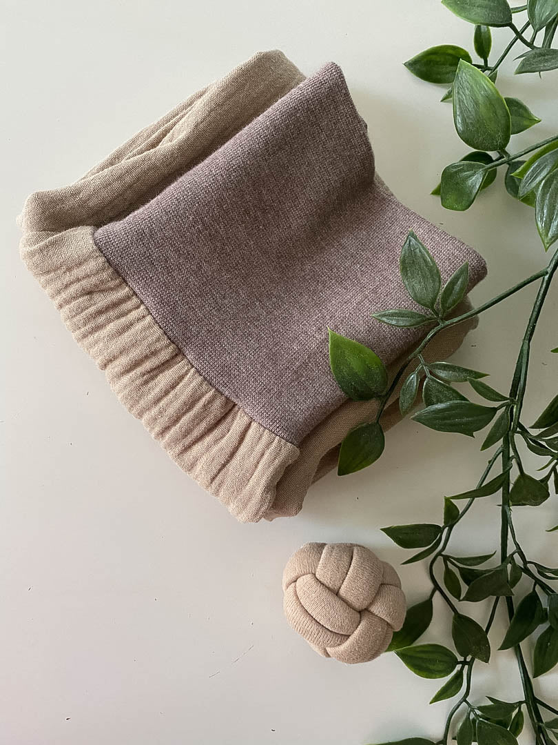 Sommer-Schlafsack aus Musselin *beige*