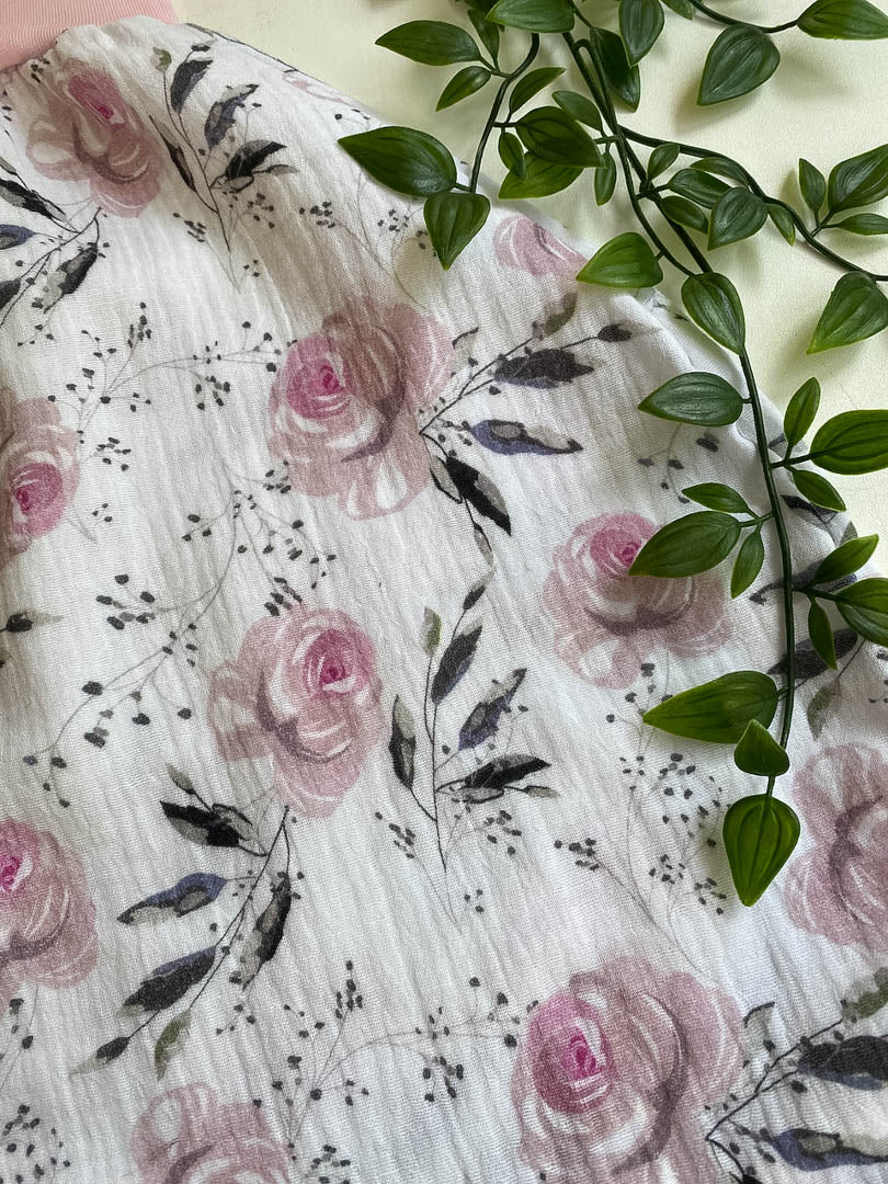 Sommer-Schlafsack aus Musselin *rose Rosen*