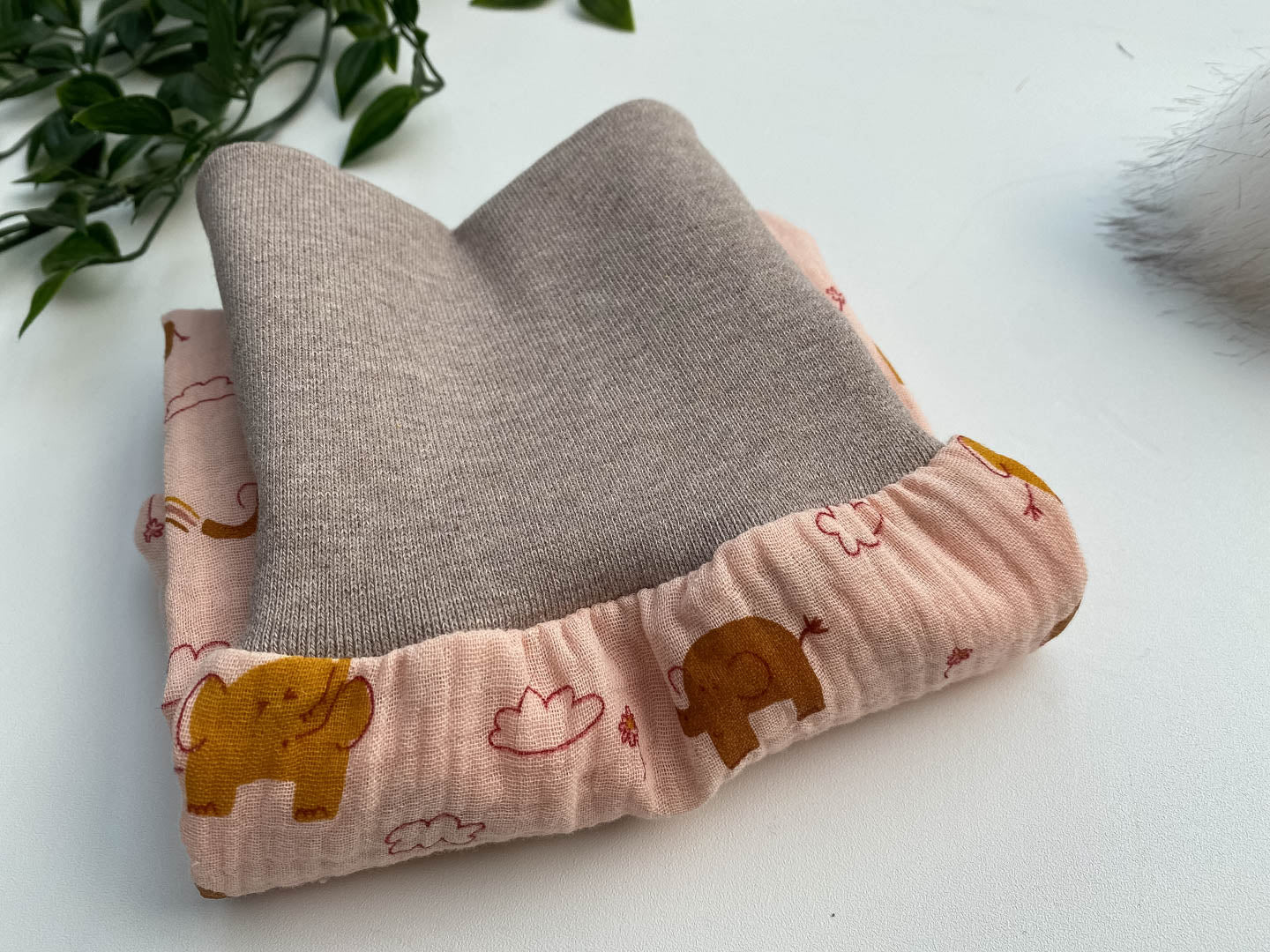 Sommer-Schlafsack aus Musselin *Elefanten*