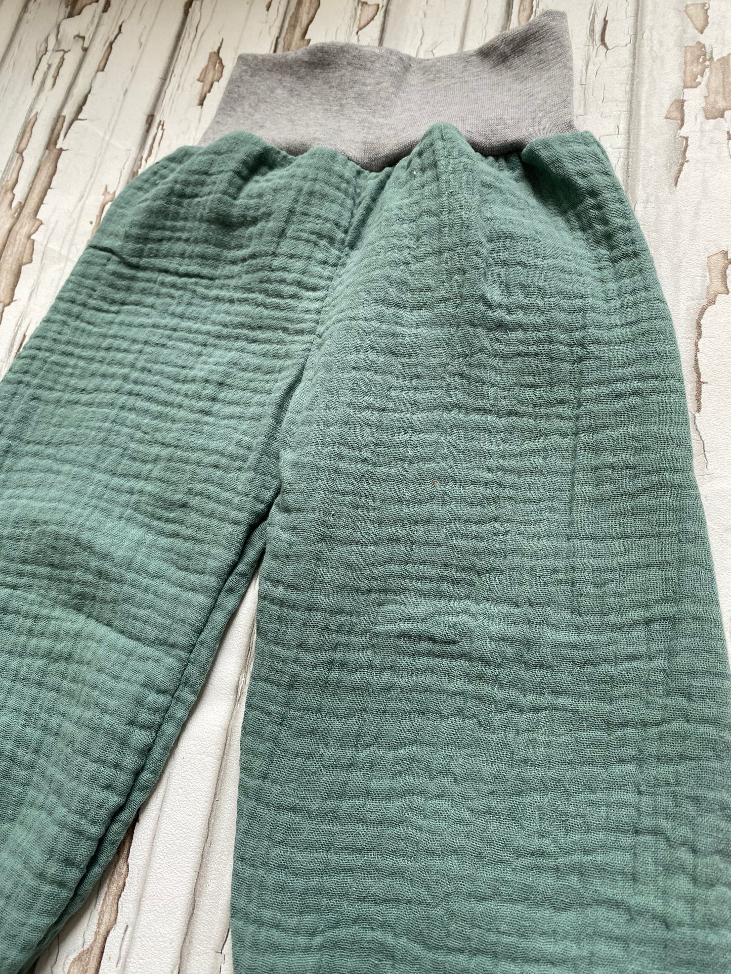 Musselin Sommerhose *altmint