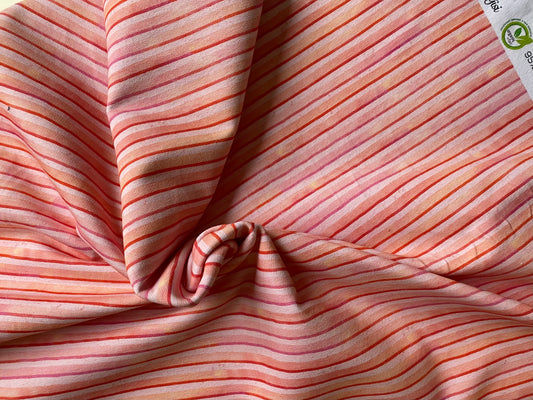 Winterhose rose rosa weiß Streifen