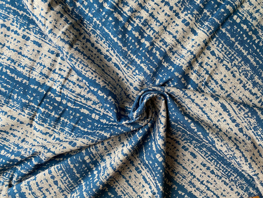 Winterhose blaue Streifen