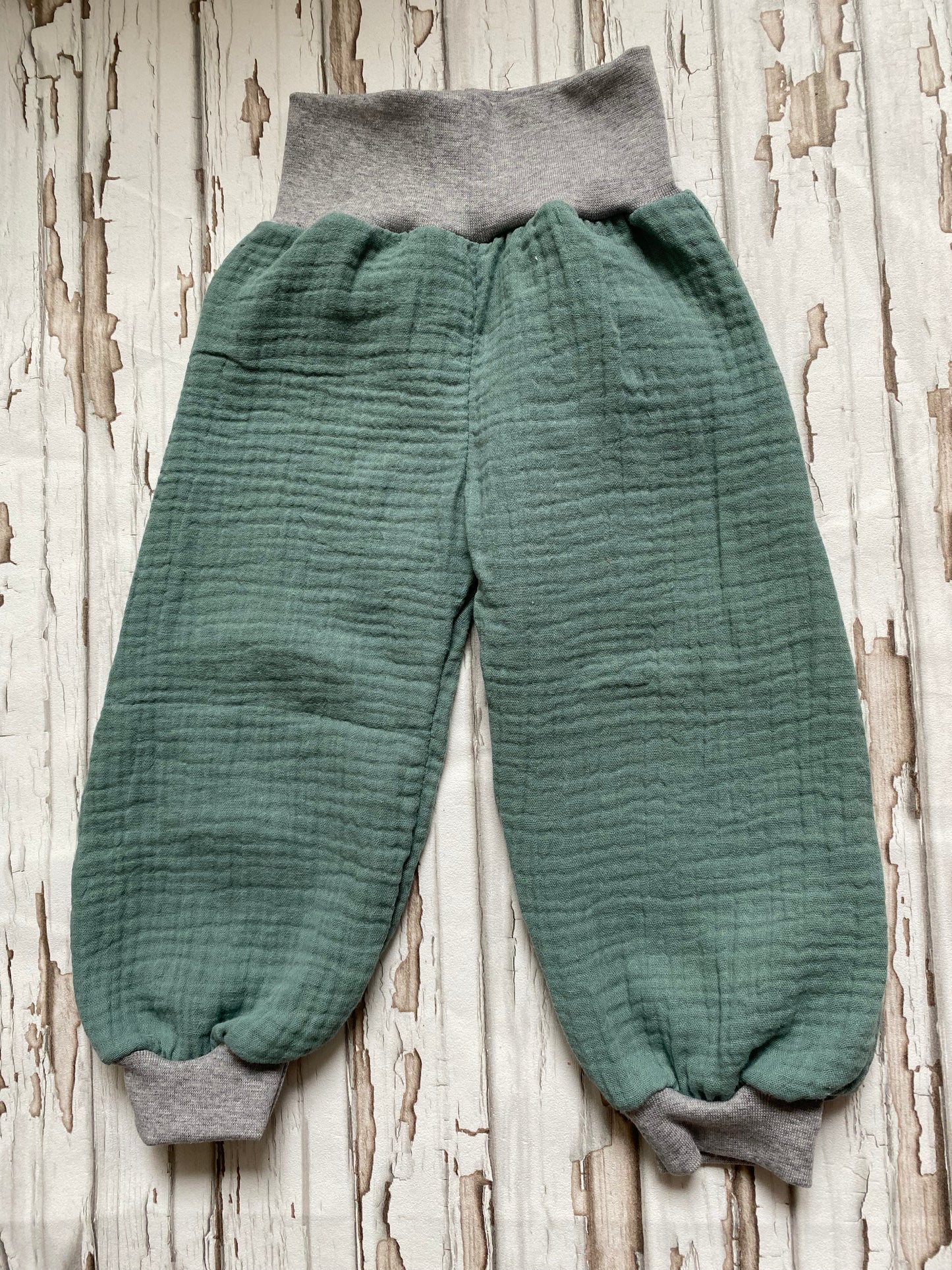 Musselin Sommerhose *altmint